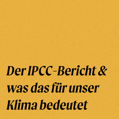 IPCC-Bericht